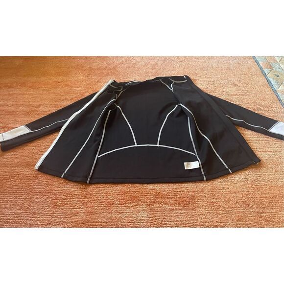 BASIC ELLE Beach House Sport Women Zip Front UV +50 Long Sleeve Track Jacket - Picture 2 of 7